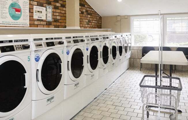 laundry pavilion at Heatherwood House at Patchogue, New York