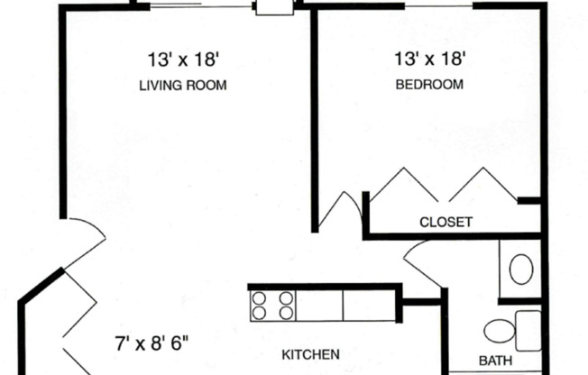 1 bed, 1 bath, 677 sqft, $1,395, Unit 2405-A4