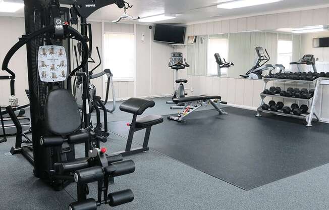 Fitness Center with Free Weights