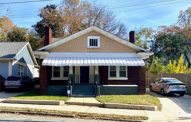Belmont neighborhood  2 or 3 bed, 2 bath brick bungalow with fenced yard
