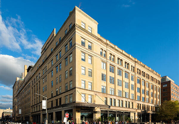 Exterior of 95 Horatio St Apartments, The West Coast Apartments, in West Village near The Whiney Mus