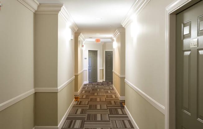Hallway at The Rothbury in Gaithersburg, MD
