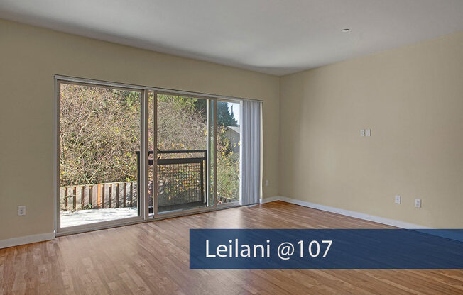 Leilani @ 107 living area Apartments in Seattle, WA