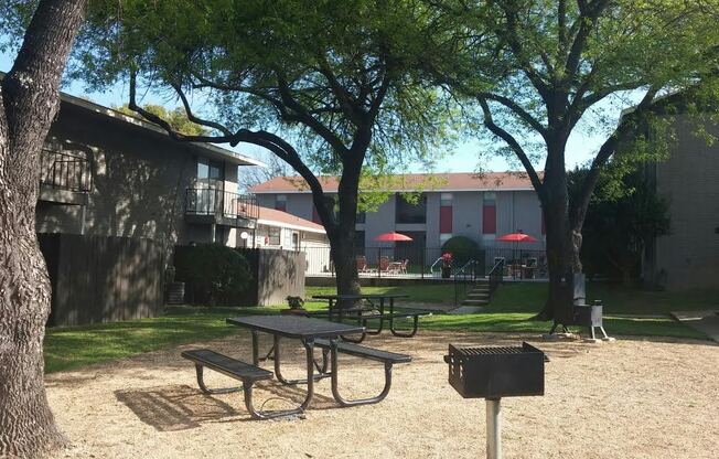 Community BBQ Area at Wellington Estates in San Antonio, TX