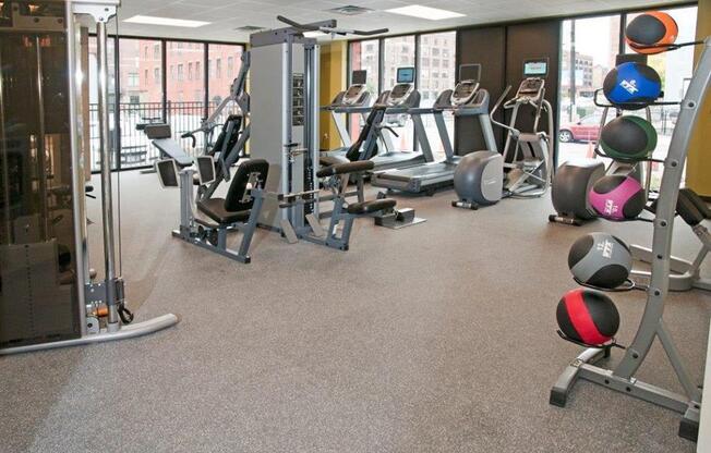 state of the art fitness center