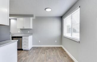 The Acres Model Kitchen and Dining Area