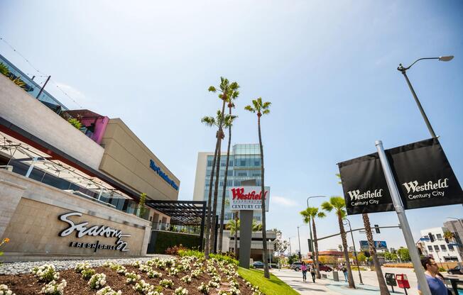 Westfield Century City, a premier shopping and dining destination, just a short drive from Alister Sherman Oaks.