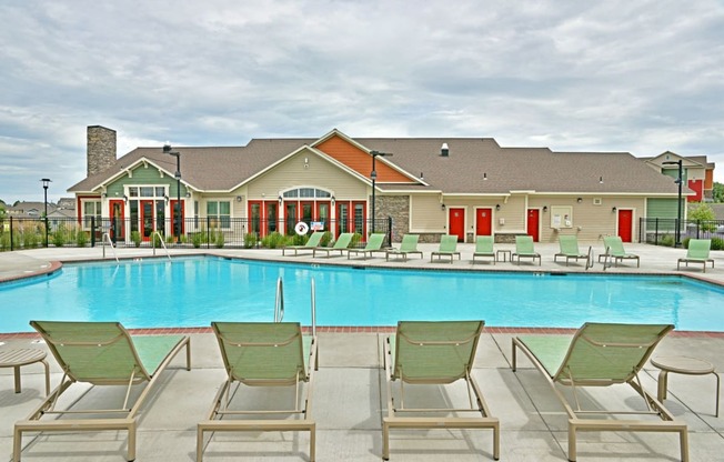 Swimming Pool With Relaxing Sundecks at Badger Canyon, Washington, 99338