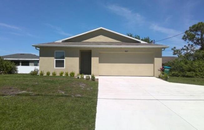 Newer Construction SW area with a garage