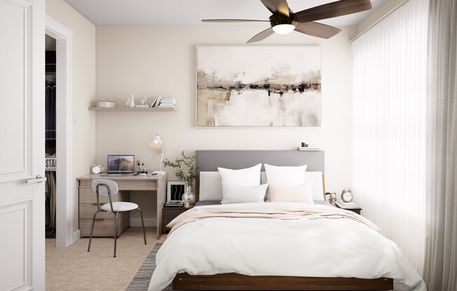 1 bed, 2 baths, 981 sqft, $1,236