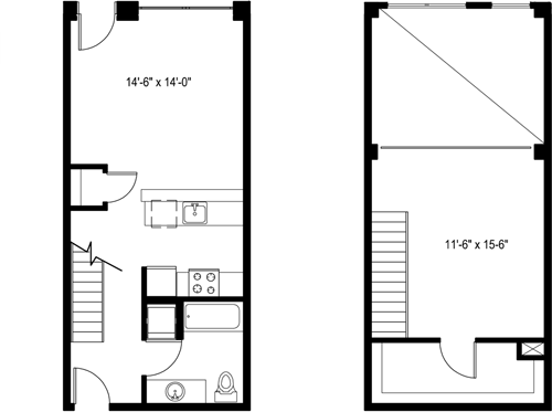 1 bed, 1 bath, 902 sqft, $2,614