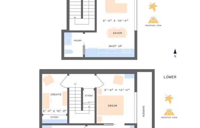 1 bed, 2 baths, 797 sqft, $3,425, Unit 605