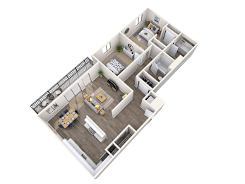 2 beds, 2 baths, 1,030 sqft, $1,910