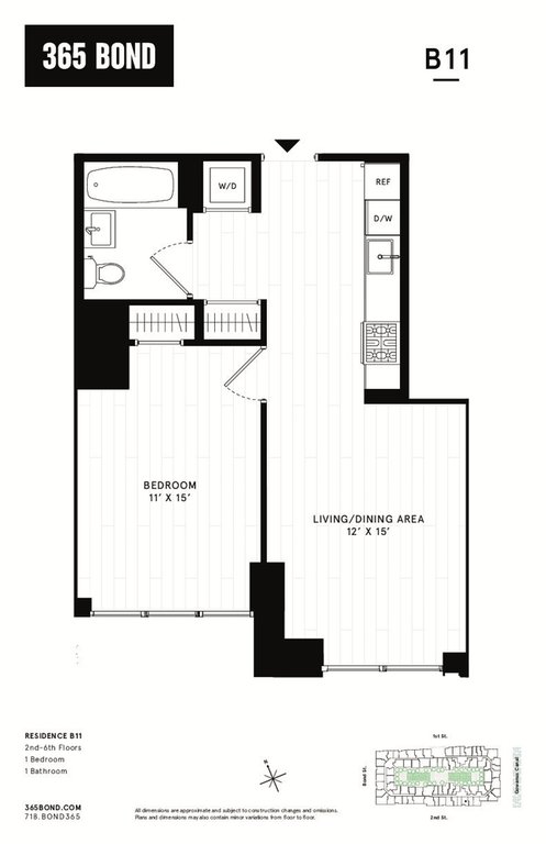 1 bed, 1 bath, $4,190, Unit B211