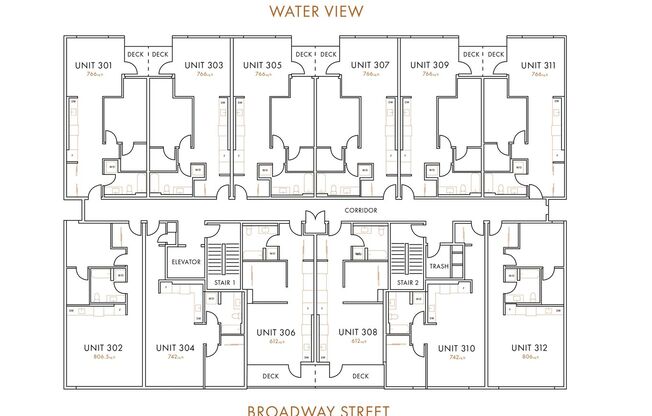 1 bed, 1 bath, 612 sqft, $1,995, Unit 208