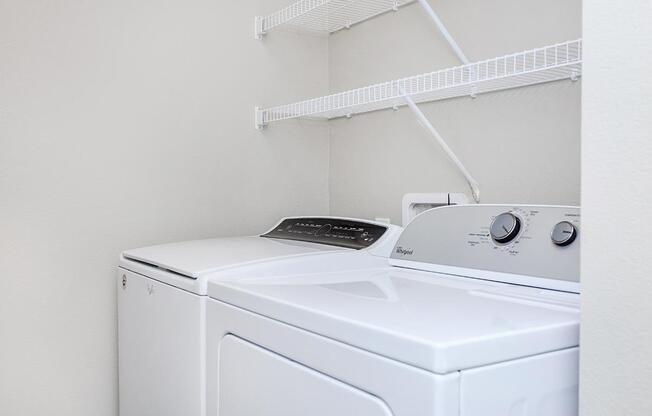 IN-HOME WASHER AND DRYER