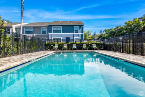 Swimming Pool at Pineview Apartments, in Clearwater, FL 33755