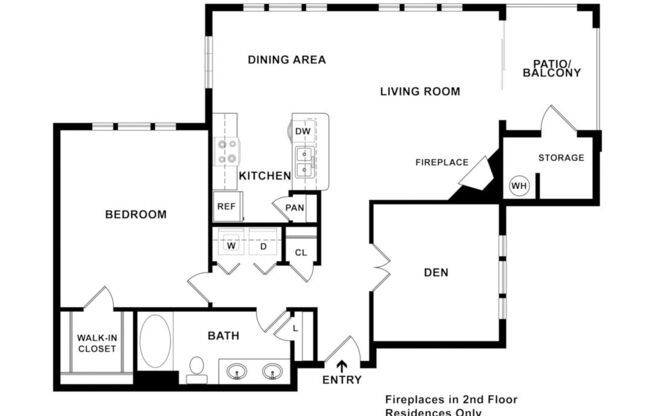 1 bed, 1 bath, 944 sqft, $2,191