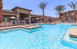 Pool view1 at Level 25 at Durango by Picerne, Nevada