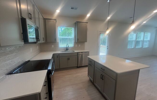 New Construction Home with 4 Bedrooms, 2.5 Baths, 2 Car Garage, Fenced Yard