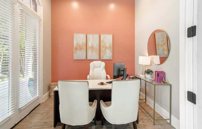 Leasing office at Lagniappe of Biloxi Apartment Homes, Biloxi, MS