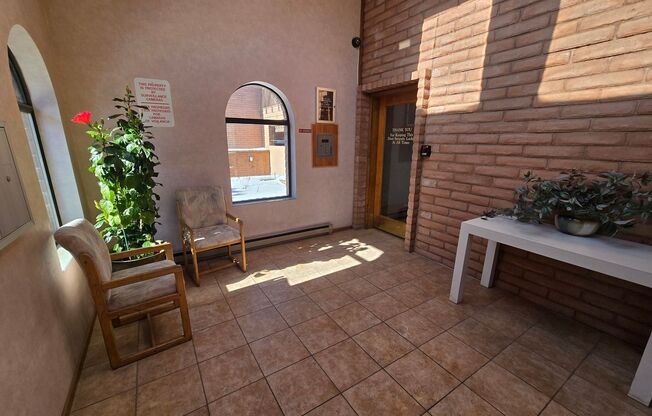 Secured Building with covered parking!