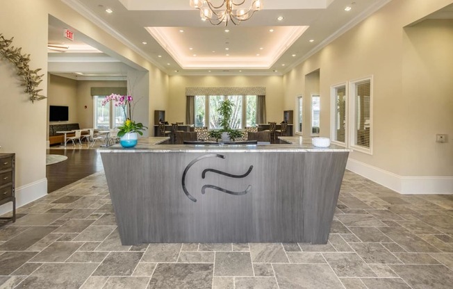 Front Desk at The Oasis at Highwoods Preserve, Tampa, FL, 33647