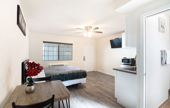 Studio, 1 bath, 127 sqft, $1,295, Unit 101