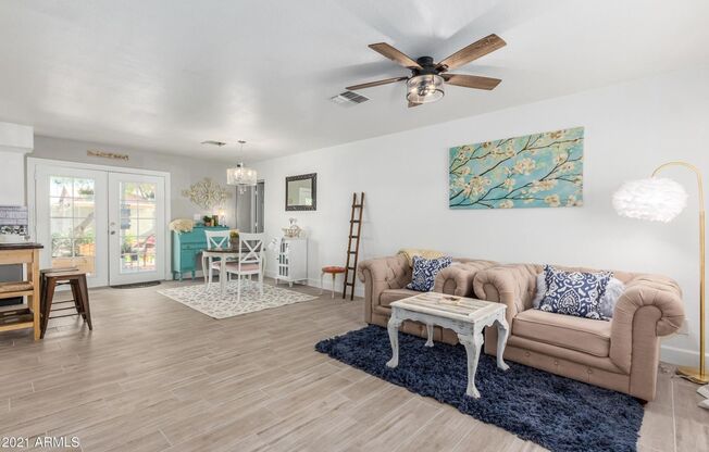 Updated Tempe home with stylish finishes and entertainer's backyard!