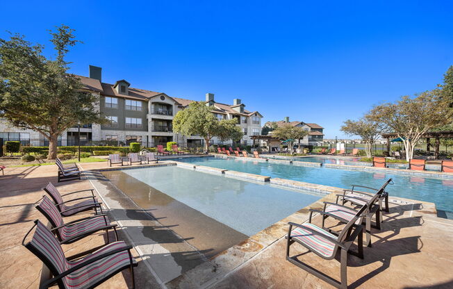 the pool at The Fairways at Star Ranch, Hutto