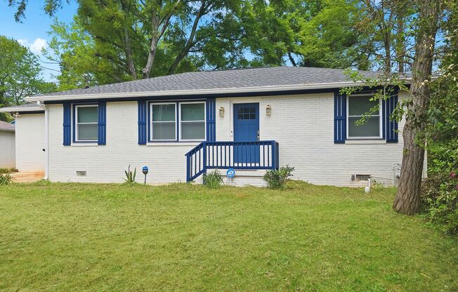 Updated Ranch Near Decatur with Open Layout, Quartz Kitchen, and Private Backyard