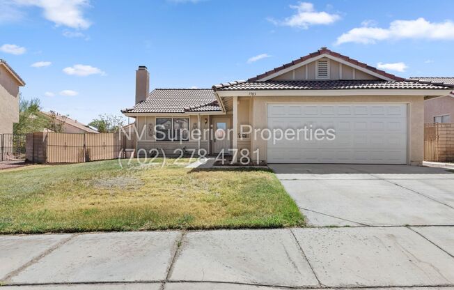 SW!! Spring Valley!! Single Story!!! Covered Patio!!! Fire Place!! Pet Friendly!!! Community Parks Nearby!!!