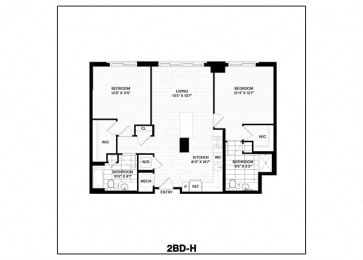 2 beds, 2 baths, 1,067 sqft, $3,225