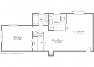 1 bed, 1 bath, 716 sqft, $1,959