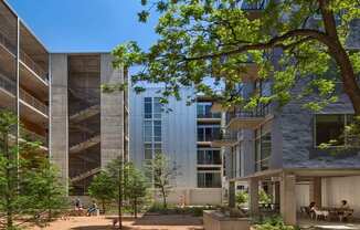 the names of the buildings on the campus