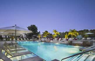 Swimming Pool With Relaxing Sundecks at Blue Bell Villas, Pennsylvania