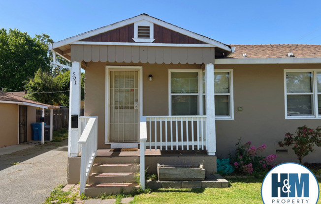 2 Bedroom Home with Spacious Backyard