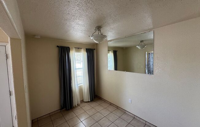 One bedroom unit!