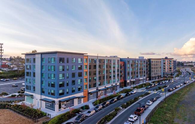 Buildings And Street View at Riverfront Everett, Everett, 98201