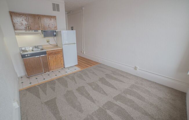 Studio, 1 bath, 200 sqft, $485, Unit 412