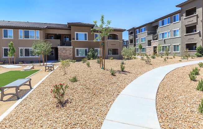 Outdoor view at Level 25 at Durango by Picerne, Las Vegas, Nevada