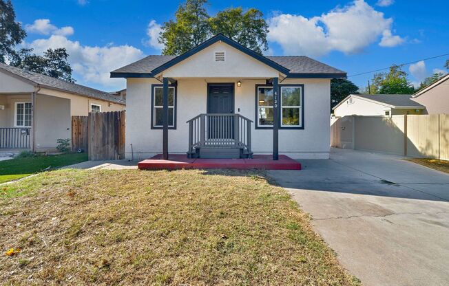 Rare Opportunity to Rent Main House and Detached ADU in Sacramento!