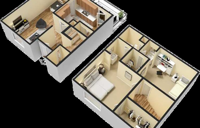 2 beds, 1.5 baths, 1,136 sqft, $1,570