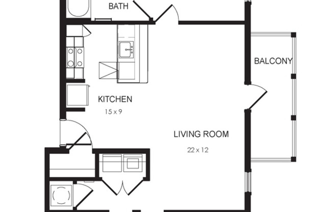 2 beds, 2 baths, 1,103 sqft, $1,675