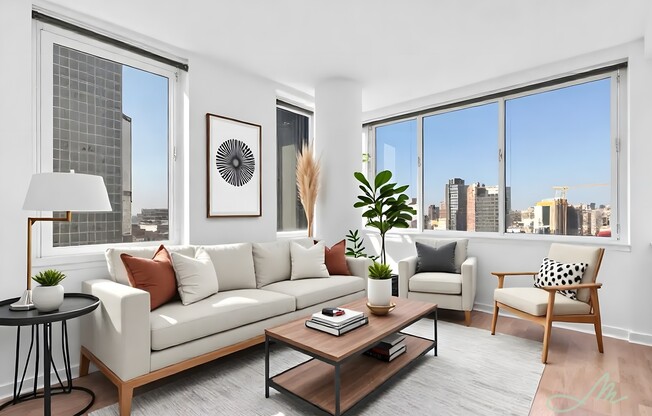 2 beds, 2 baths, $5,945, Unit 17G