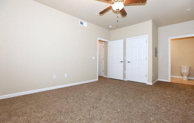 Greystone Apartments has carpeted floors