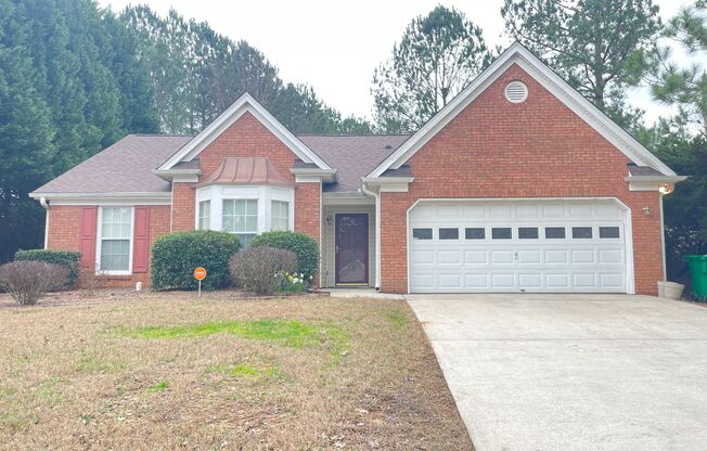 Lithonia 3 bed 2 bath Ranch in Wonderful Community!