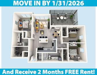 3 beds, 2 baths, 1,372 sqft, $2,600