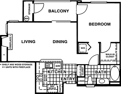 1 bed, 1 bath, 781 sqft, $2,268, Unit 8302