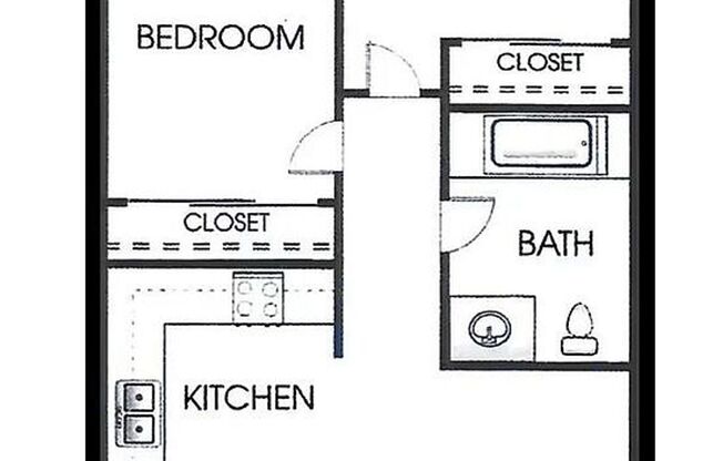 2 beds, 1 bath, 750 sqft, $3,300, Unit 310